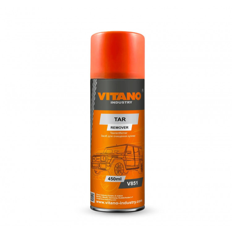 Очисник кузова від бітуму та смоли TAR Remover VITANO 450 мл