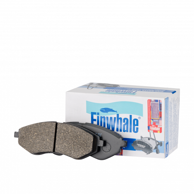 FINWHALE Колодки передні гальмові 
