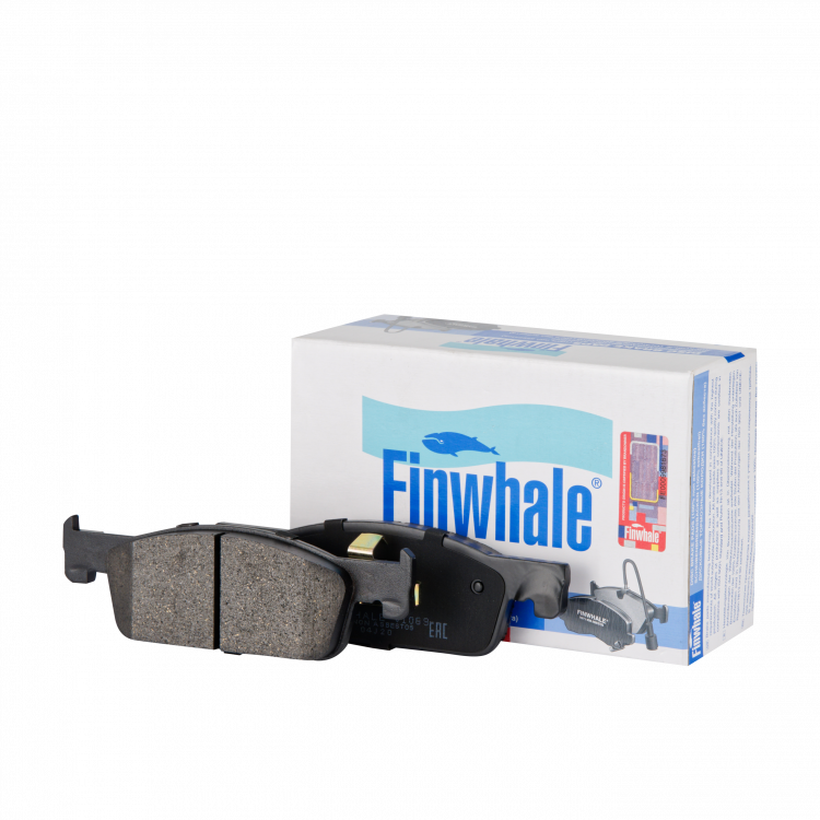 FINWHALE Колодки передні гальмові 