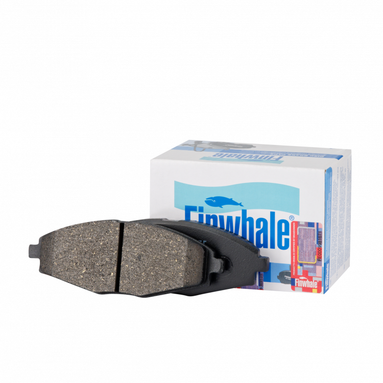 FINWHALE Колодки передні гальмові 