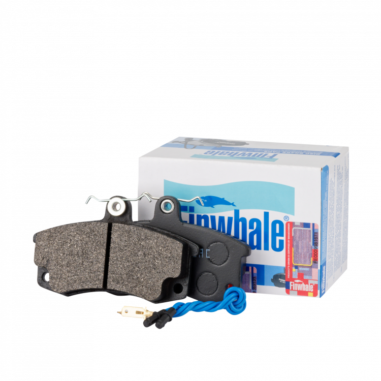 FINWHALE Колодки передні гальмові ВАЗ-2110;-12 (під датчик) V210
