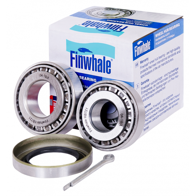 FINWHALE Підшипник задньої ступиці комплект Matiz, Spark Таврія (HB721)