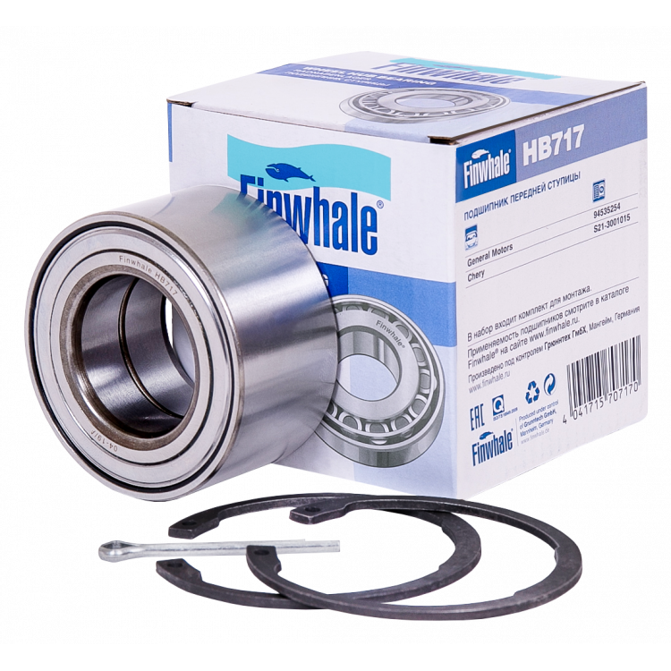 FINWHALE Підшипник передньої ступиці Aveo Nexia, Espero (HB717)