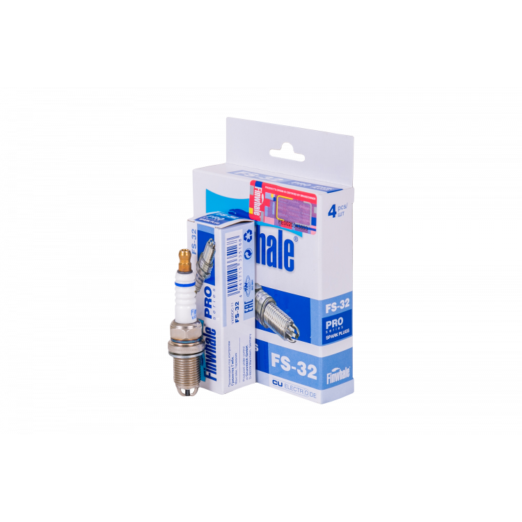 FINWHALE Свічка запалювання FS32/516 X (16 кл.ін.) (3-х елек.)