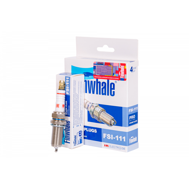 FINWHALE Свічка запалювання FSI111 Lancer 8 1.6 (к-т 4 шт) (ірідієва)