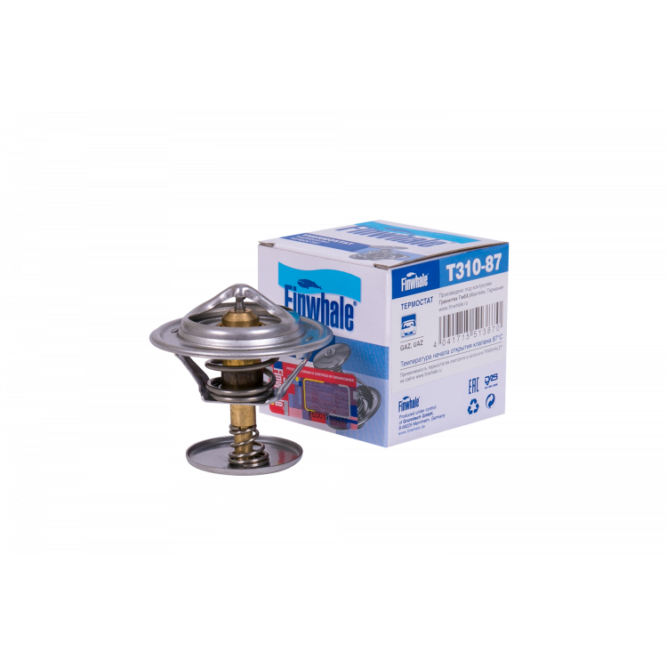 FINWHALE Термостат ГАЗ-2410;-3110; -3302 (T310-87) 87гр