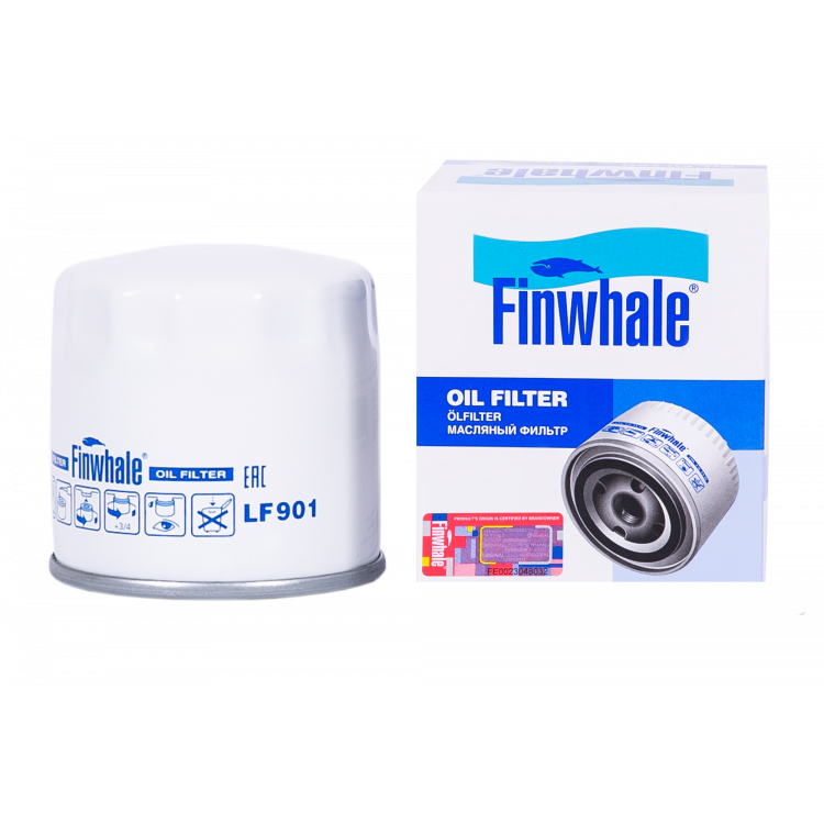 FINWHALE Фільтр масляний ZAZ Forza, Chery Amulet, A13 (LF901)