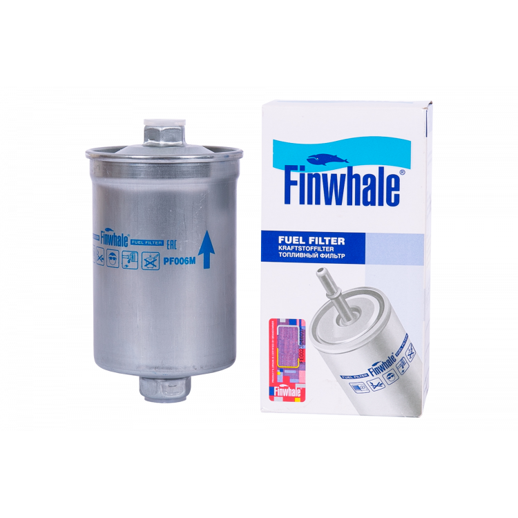FINWHALE Фільтр паливний ГАЗ дв.406 (PF006M) (на гайку)