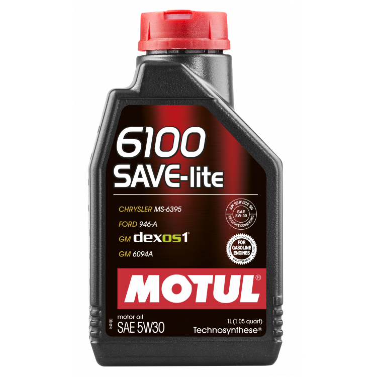 Олива моторна MOTUL 6100 SAVE-lite 5W-30 1л, 107956