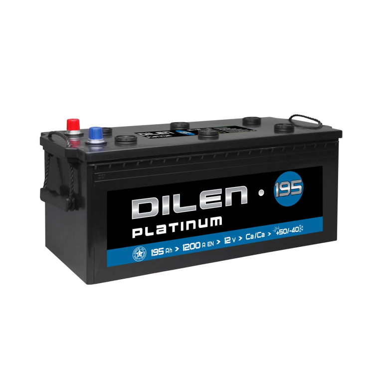 Акумулятор Dilen Plainum 195Ah/12V/M3/1200A
