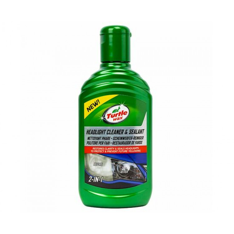 TURTLE WAX Поліроль для авто фар із захисним силантом GL 300мл 53168/53182