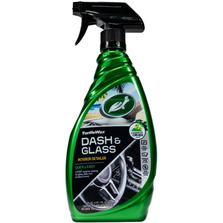 TURTLE WAX  Dash & Glass Очисник скла та пластика  500мл 53902