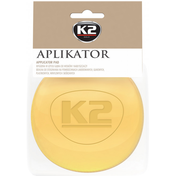 K2 APLIKATOR -Губка  для восків та поліролів (D-10см) L710