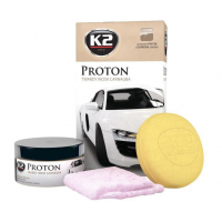 K2 Proton Поліроль вісковий Carnauba (з губкою та ганчіркою) 200г G040
