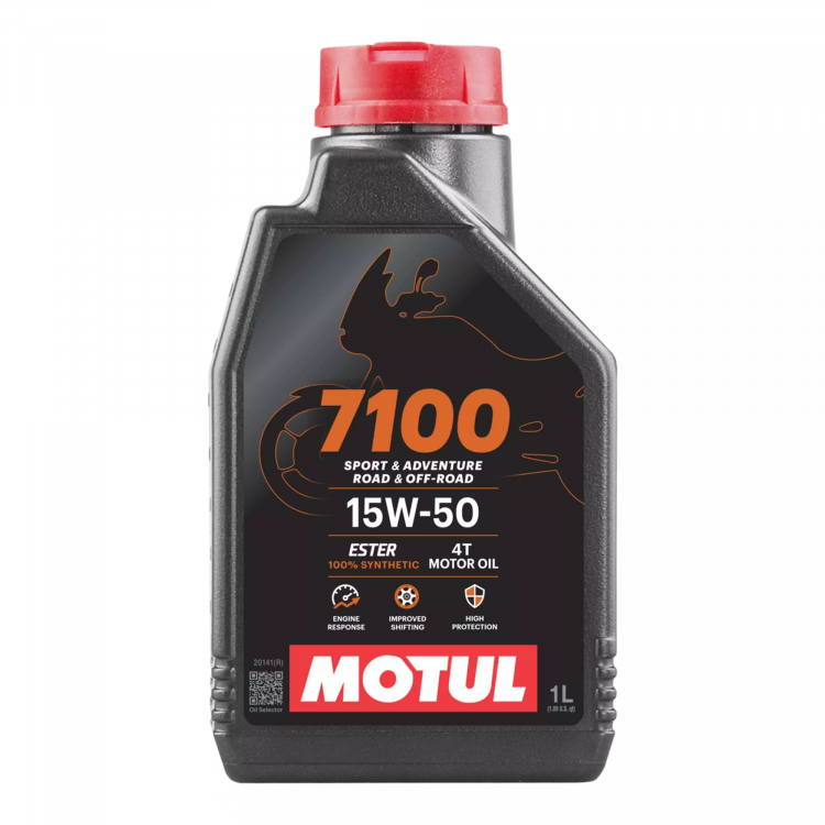Олива мото  MOTUL  7100 4T 15W-50 1л 104298