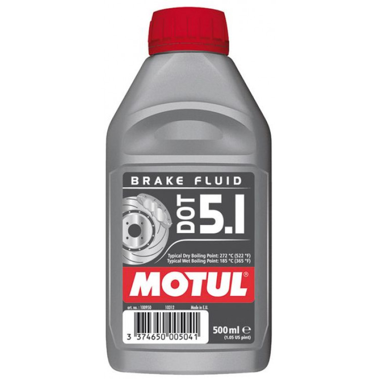 Гальмівна рідина MOTUL  DOT 5,1  0.5л 100950