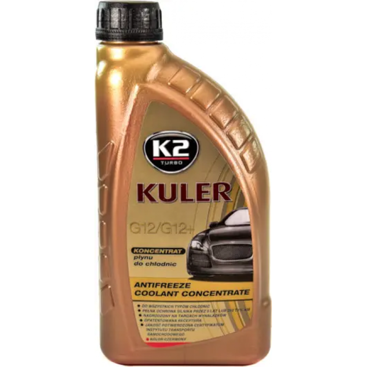 K2 TURBO KULER Антифриз концентрат червоний -80 G12+ 20л W416C