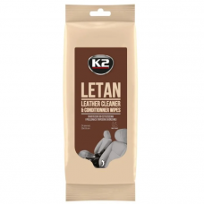 К2 LETAN LEATHER CLEANER-Серветка для очищення шкіряної оббивки 24шт K210