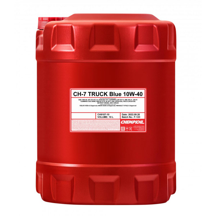 Олива моторна Chempioil CH-7 Truck Blue 10W-40 10л