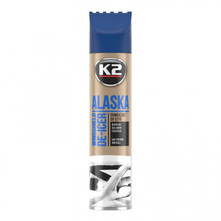 К2  Alaska  Розморожувач вікон  аерозоль 750мл  K608