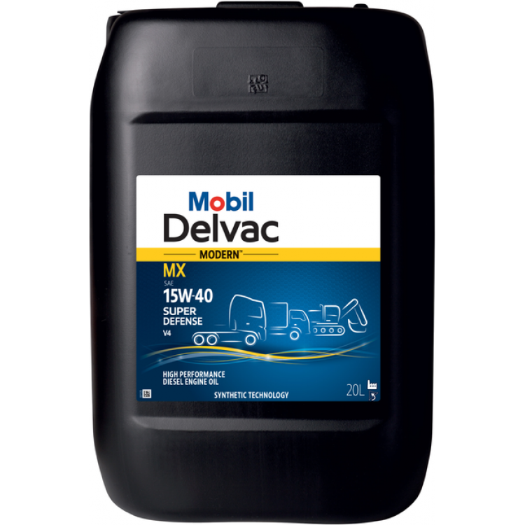Олива моторна Mobil Delvac MX Super Defense 15W-40  20л