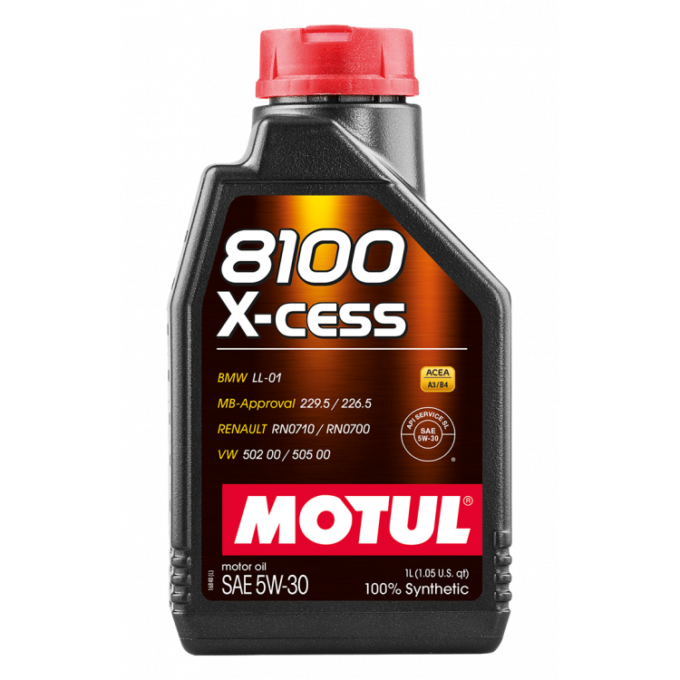 Олива моторна MOTUL 8100 X-cess 5W-30 5л. 108946