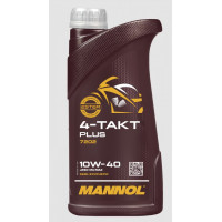 Олива мото  Mannol 4-Takt Plus 10W-40 TC 1л  7202-1