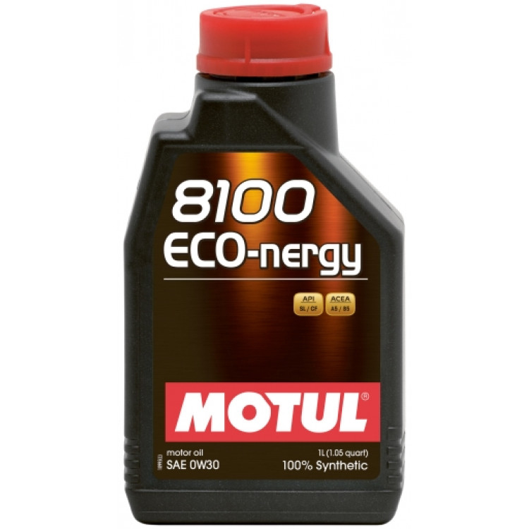 Олива моторна MOTUL Eco-nergy 8100 0W-30 5л  102794