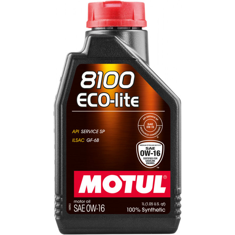 Олива моторна Motul Eco-Lite 8100  0W-16  5л  110379