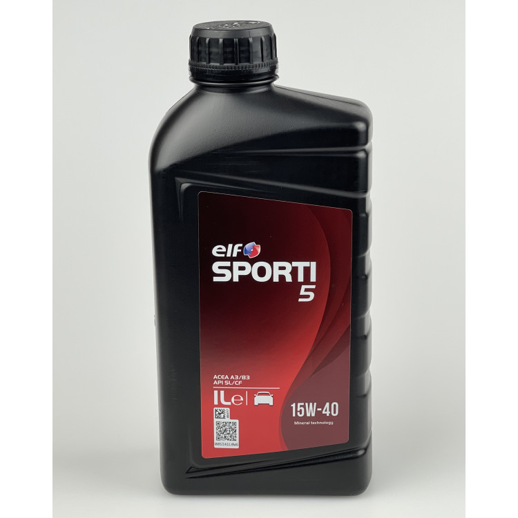 Олива моторна Elf Sporti 5 15W-40 5л