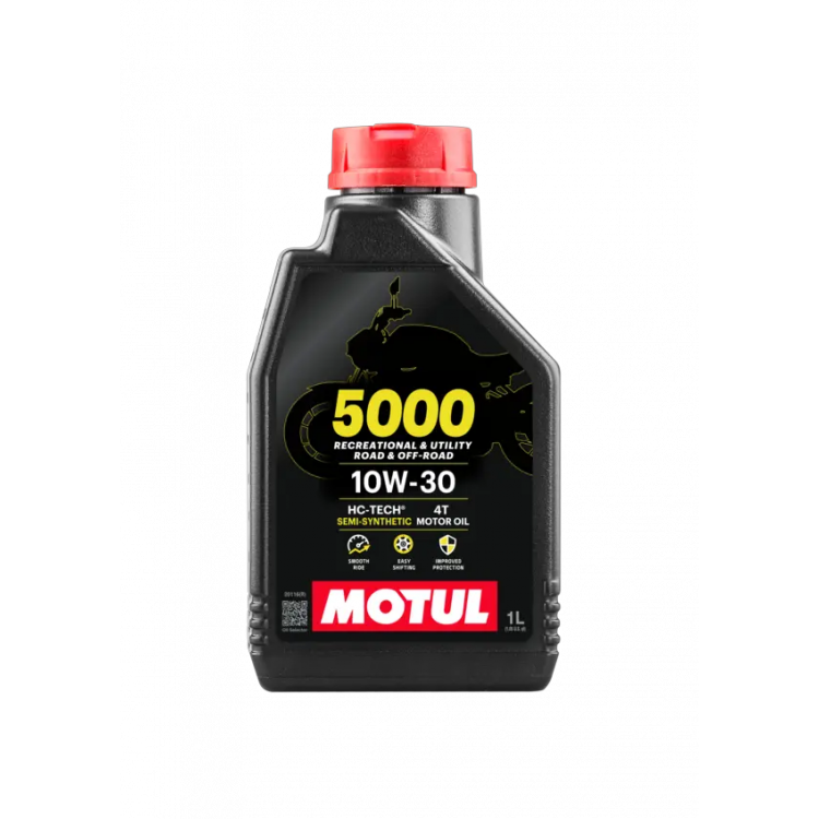 Олива мото Motul  5000  4T 10W-30  1л   106183