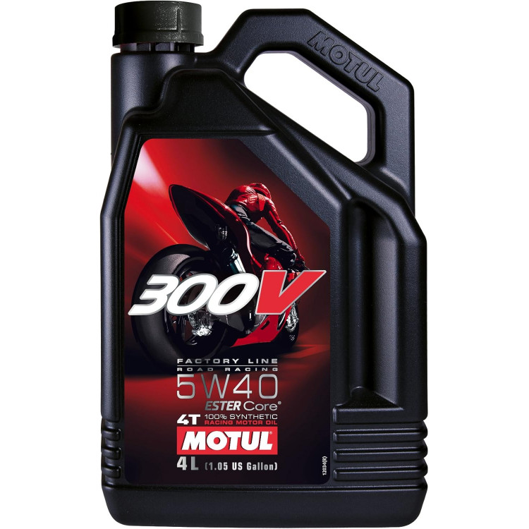 Олива мото Motul 300V Faktory Line Road Recing 4T 5W-40  4л 104115