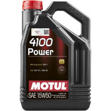 Олива моторна MOTUL 4100 Power 15W-50  4л. 100271