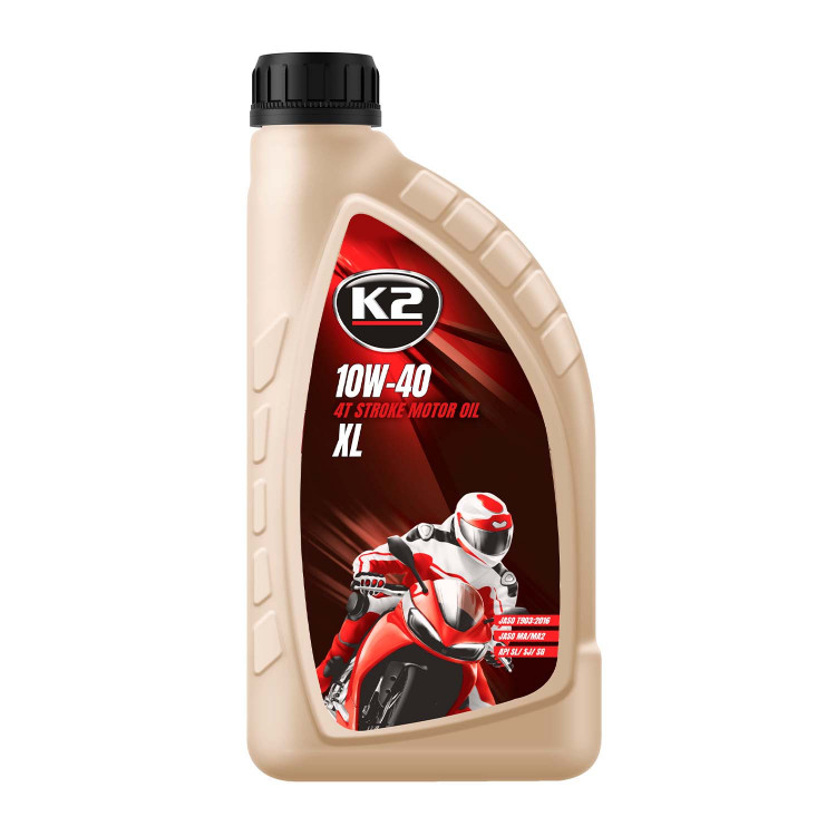 Олива мото K2 4T STROKE MOTOR OIL XL 10W-40 1л  O4831E