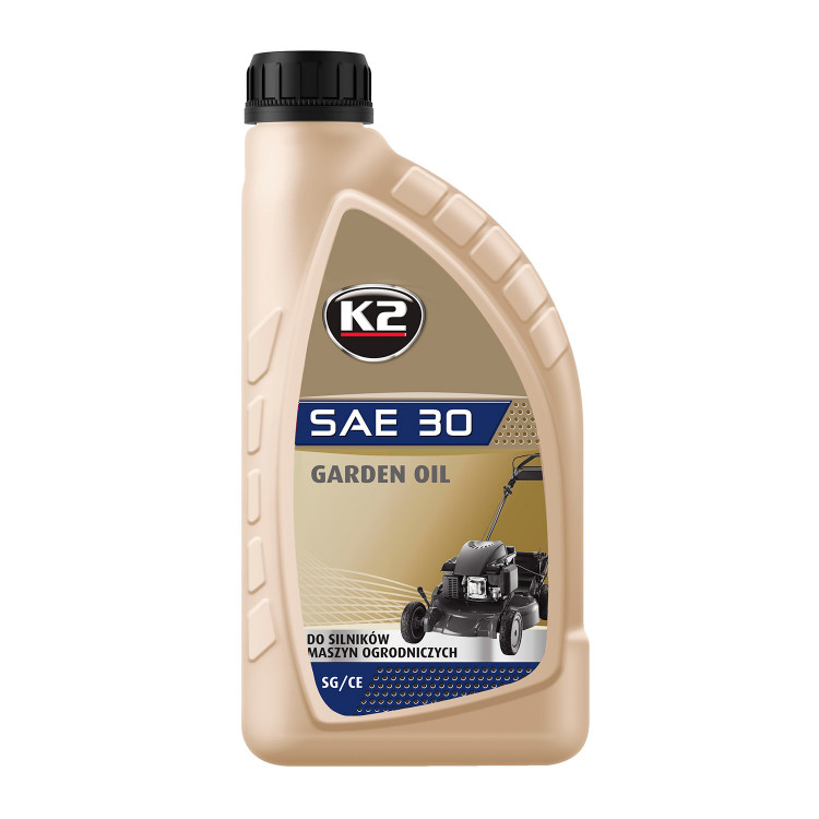 Олива для садової техніки K2 Garden oil SAE30 (4T) 1л