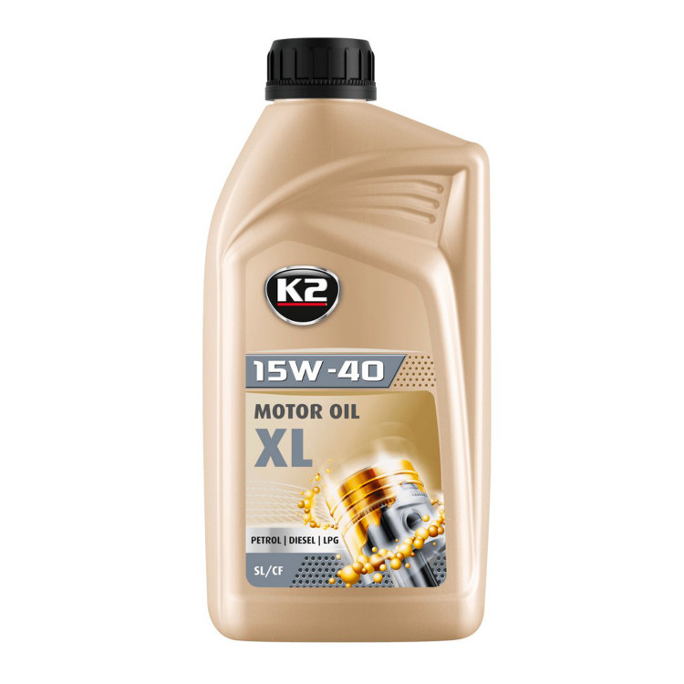 Олива моторна K2 MOTOR OIL XL 15W-40 1л  02531E