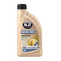 Олива трансмісійна K2 Mineral Gear Oil GL-5 80W-90 1л  O5541E