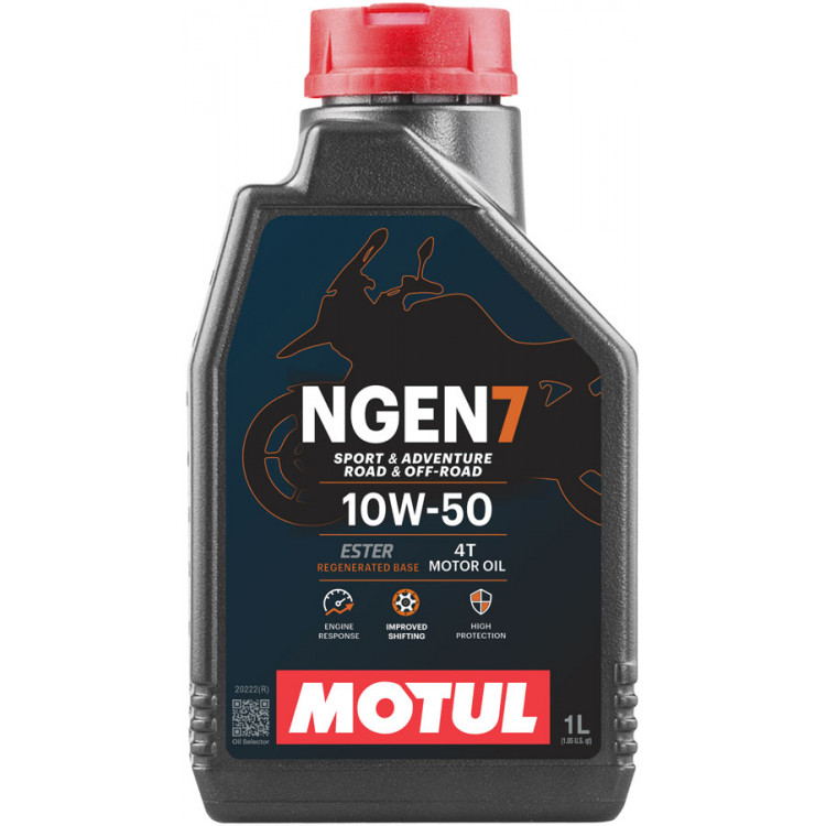 Олива мото Motul NGEN 7  4T 10W-50 1л 111822