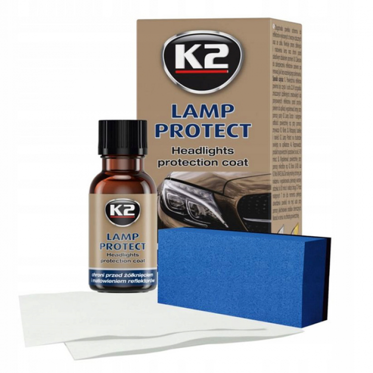 K2 Lamp Protect Засіб для захисту фар з серветками 10мл  K530
