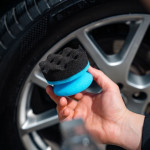K2 Tyre Аpplicator Губка-аплікатор  для полірування шин (D-8 см) K720