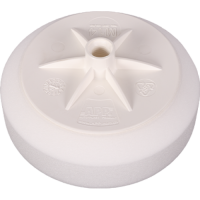 APP Круг полірувальний під різьбу Foam Pad M14 Ø150 x 50мм білий