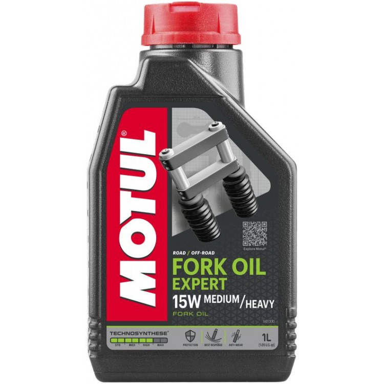 Олива для мотовилок MOTUL Fork Oil Expert 15W  Medium/Heavy 1л. 114075