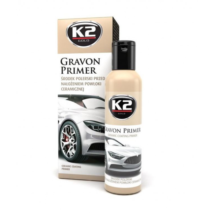 K2 GOLD GRAVON PRIMER  Засіб для полірування перед нанесенням керамічного покриття 140гр K2 G037