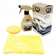 K2 GOLD GRAVON RELOAD Засіб для догляду з керам. покриттям з аплікатором та мікрофіброю 250мл G035