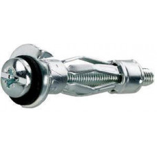 Анкер Моллі із гвинтом М4*38 цинк білий (пач. 25 шт.)