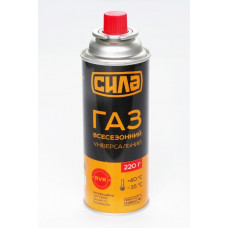 Балон газовий СИЛА 220г Корея (упак 4 шт, ящ 28 шт)