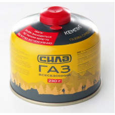 Балон газовий СИЛА всесезонний (-23+35) 230г для кемпінгу Корея (ящ 24 шт)