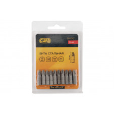 Біта РZ1*25мм СИЛА 10шт. (блістер)