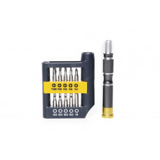 Викрутка з бітами 21в1 СИЛА CrV пластиковий кейс