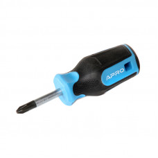 Викрутка хрестова PH2 *38 обгумована APRO CrV